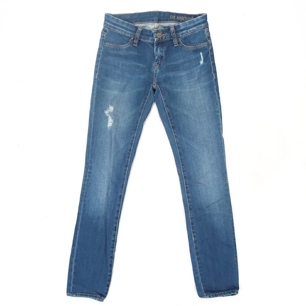 BLANKNYC Spray On Medium Wash Super Skinny Jeans